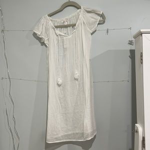 White Stella Cove bathing suit coverup